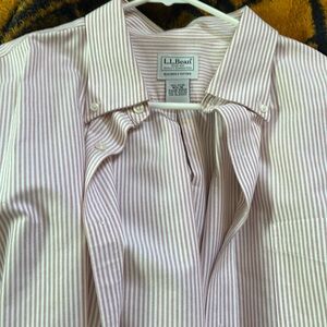 L.L. Bean slightly fitted collared shirt